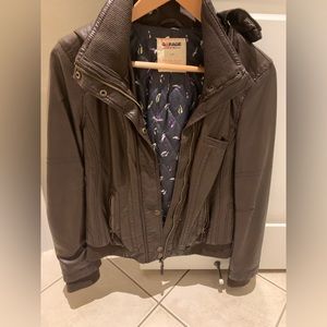 Garage “leather” coat